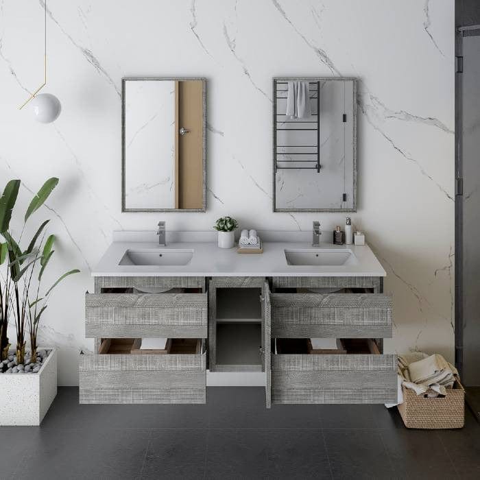 double sink bathroom vanity set