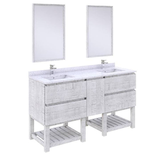 freestanding bathroom vanity set