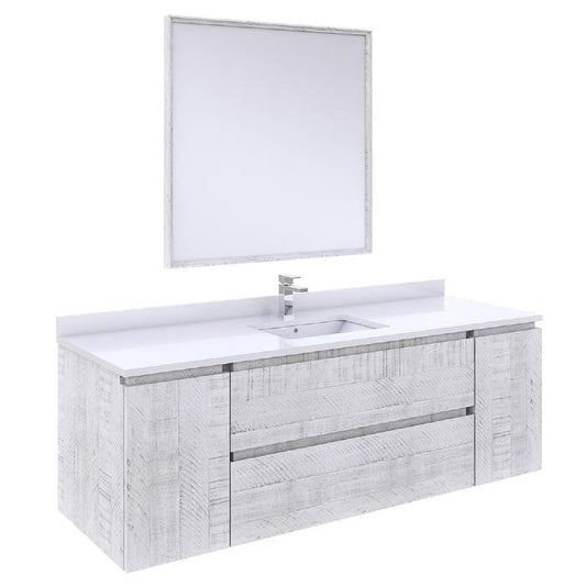 wall hung bathroom vanity set