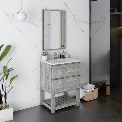 single sink bathroom vanity