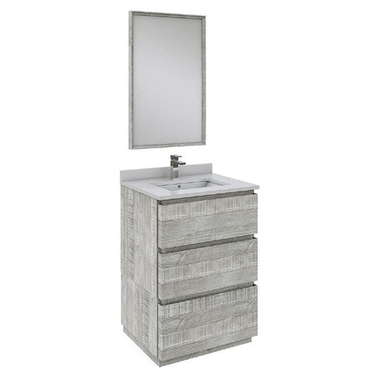 freestanding bathroom vanity set