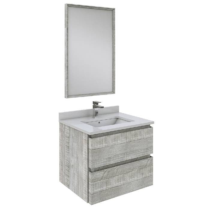 wall hung bathroom vanity set