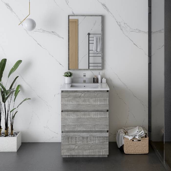 undermount sink vanity