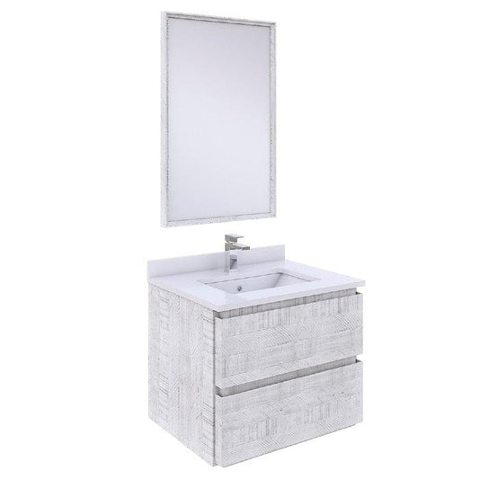 wall hung bathroom vanity set