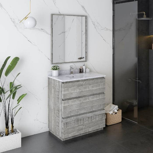 floor standing bathroom vanity