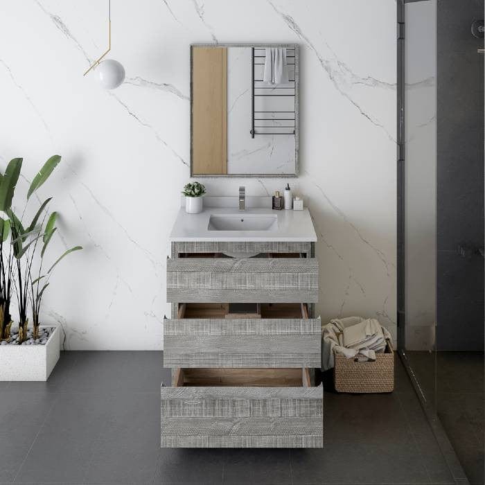 modern bathroom vanity