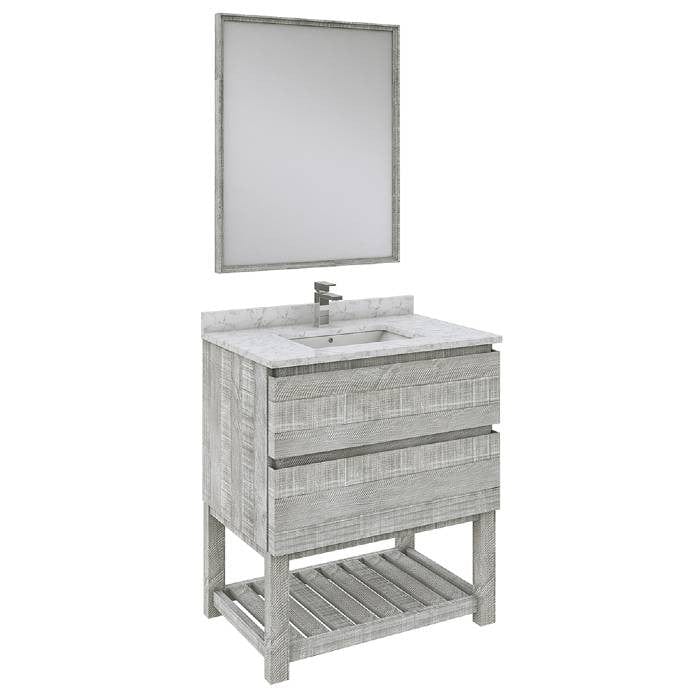 30 inch single sink bathroom vanity