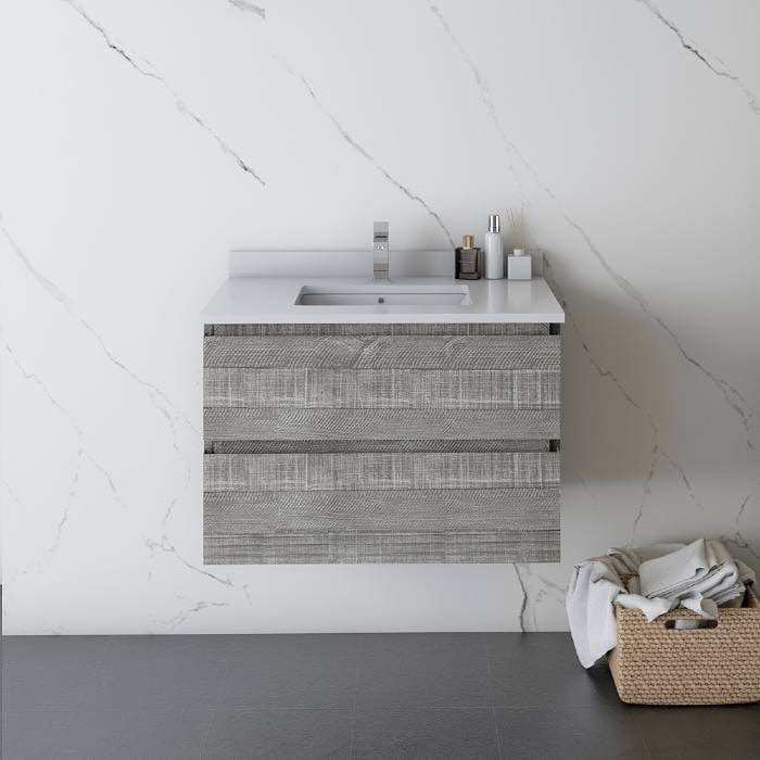 rectangle sink bathroom vanity