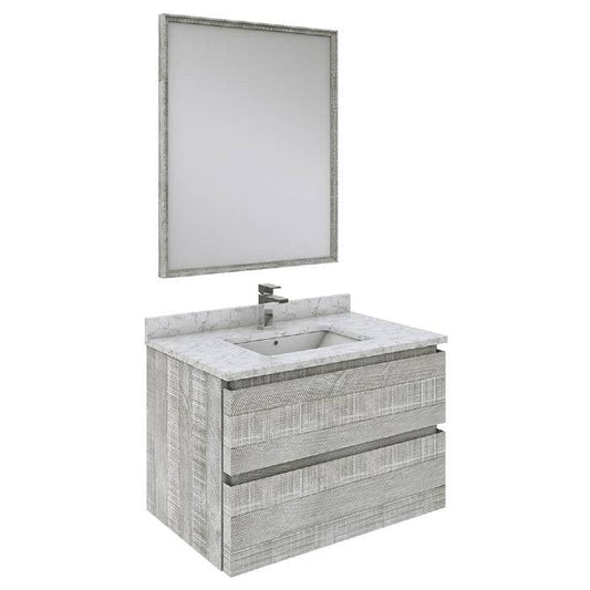 wall hung bathroom vanity set