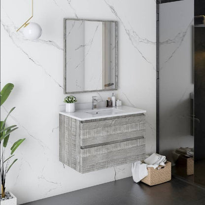 rectangle sink bathroom vanity