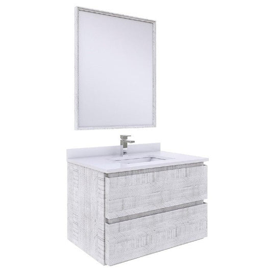 wall hung bathroom vanity set