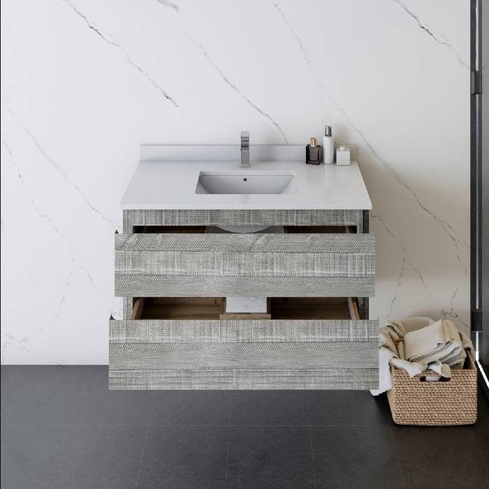 undermount sink vanity