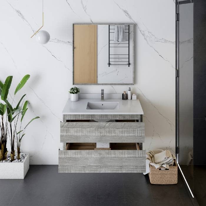 modern bathroom vanity