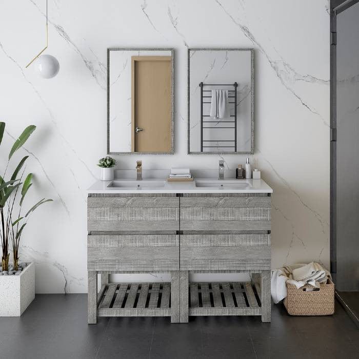 floor standing bathroom vanity