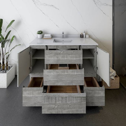 floor standing bathroom vanity