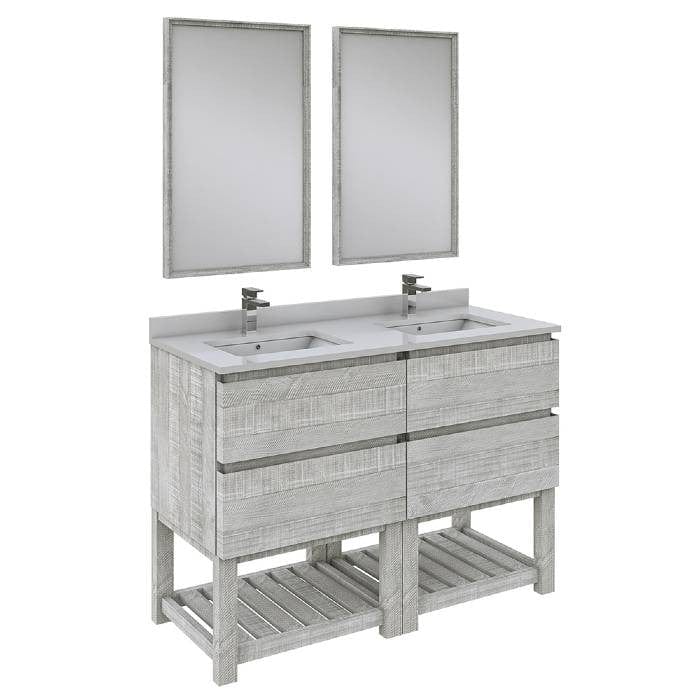 freestanding bathroom vanity set