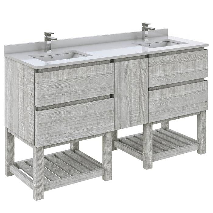 freestanding bathroom vanity