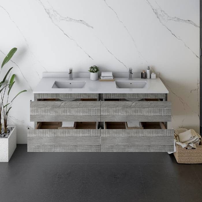 undermount sink vanity