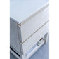 Fresca Formosa Modern 60" Rustic White Freestanding Double Sink Vanity Set w/ Open Bottom Shelf