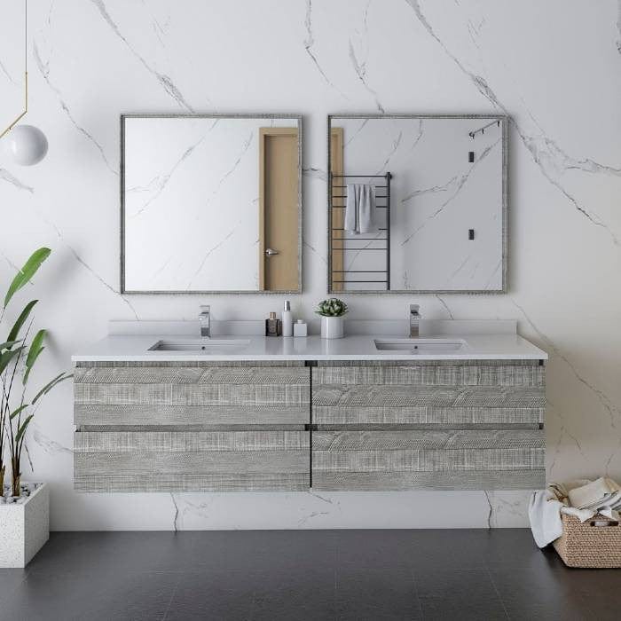 double undermount sink bathroom vanity