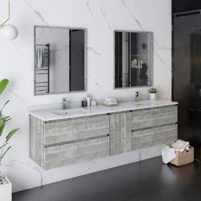 wall hung bathroom vanity