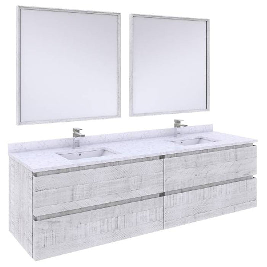 wall hung bathroom vanity set