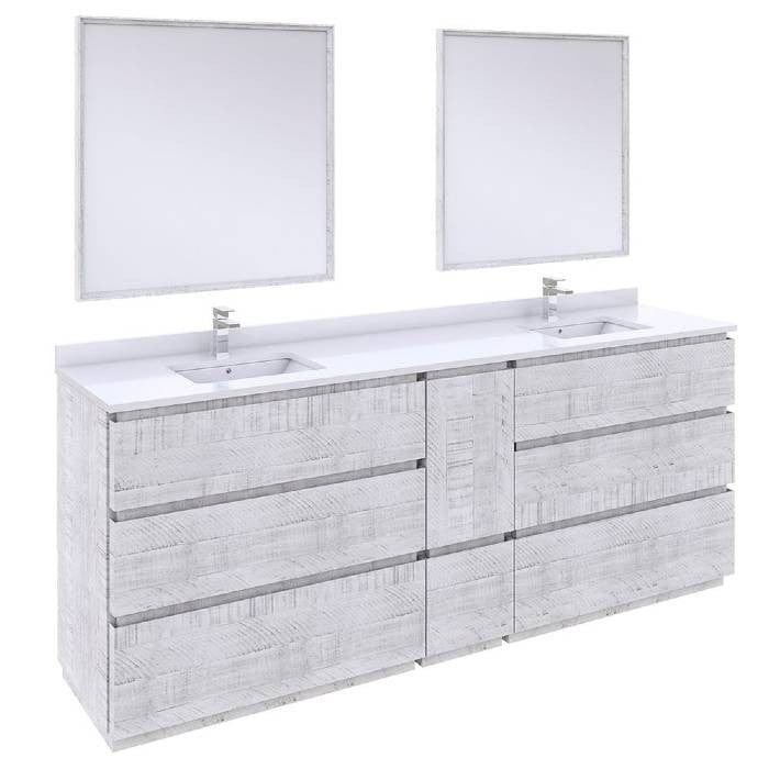 84 inch bathroom vanity set