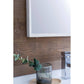 Fresca Formosa Modern 84" Rustic White Wall Hung Double Sink Vanity Set