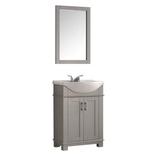 Fresca Hartford 24" Gray Traditional Bathroom Vanity