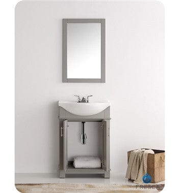 Fresca Hartford 24 Traditional Bathroom Vanity Set in Grey