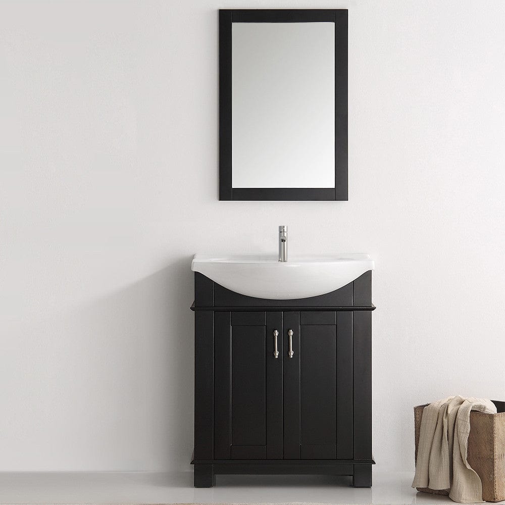 Fresca Hartford 30 Black Traditional Bathroom Vanity