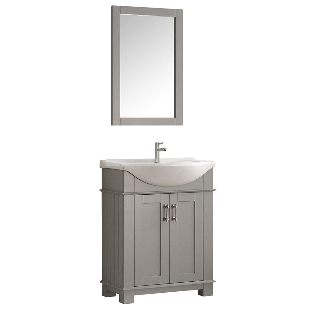 Fresca Hartford 30" Gray Traditional Bathroom Vanity - FCB2303GR-I
