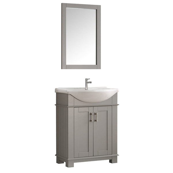 Fresca Hartford 30 Gray Traditional Bathroom Vanity - FCB2303GR-I