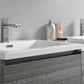 Fresca Lazzaro 60 Modern Ash Gray Free Standing Double Sink Bathroom Vanity Set