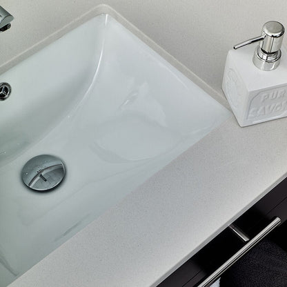 White Undermount Sink