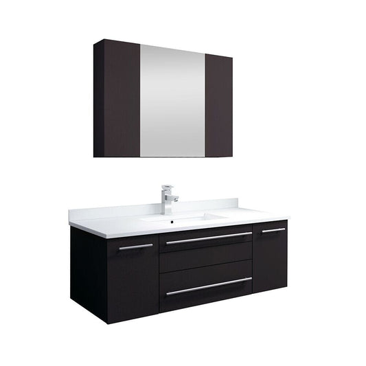 Espresso Single Sink Vanity