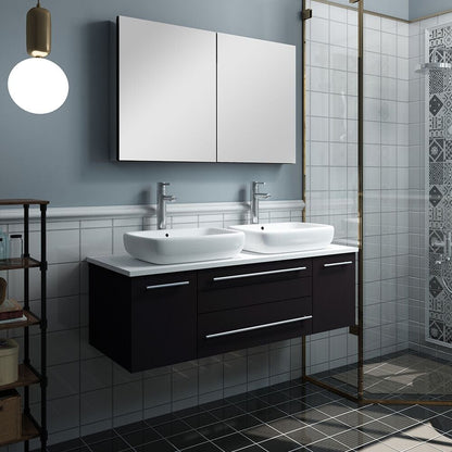 Modern Style Double Sink Vanity