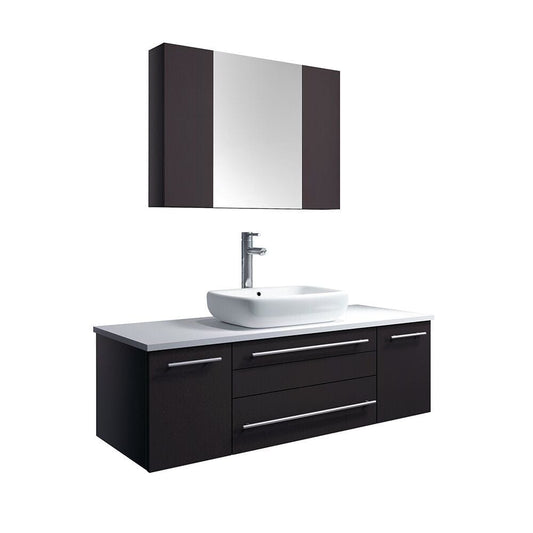 Espresso Single Sink Vanity