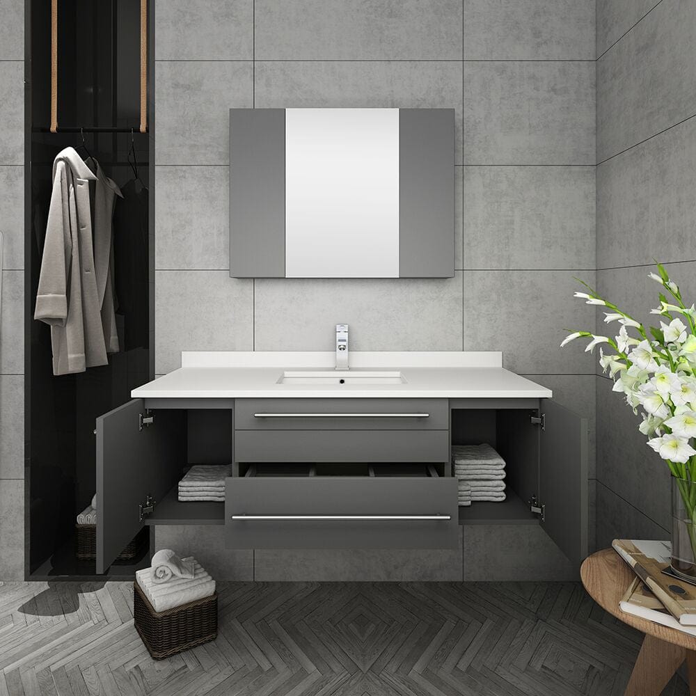 Quartz Stone Bathroom Vanity