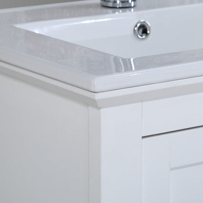 Fresca Manchester 24 White Traditional Bathroom Vanity