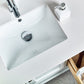 Fresca Manchester 48 White Traditional Bathroom Vanity w/ Mirror