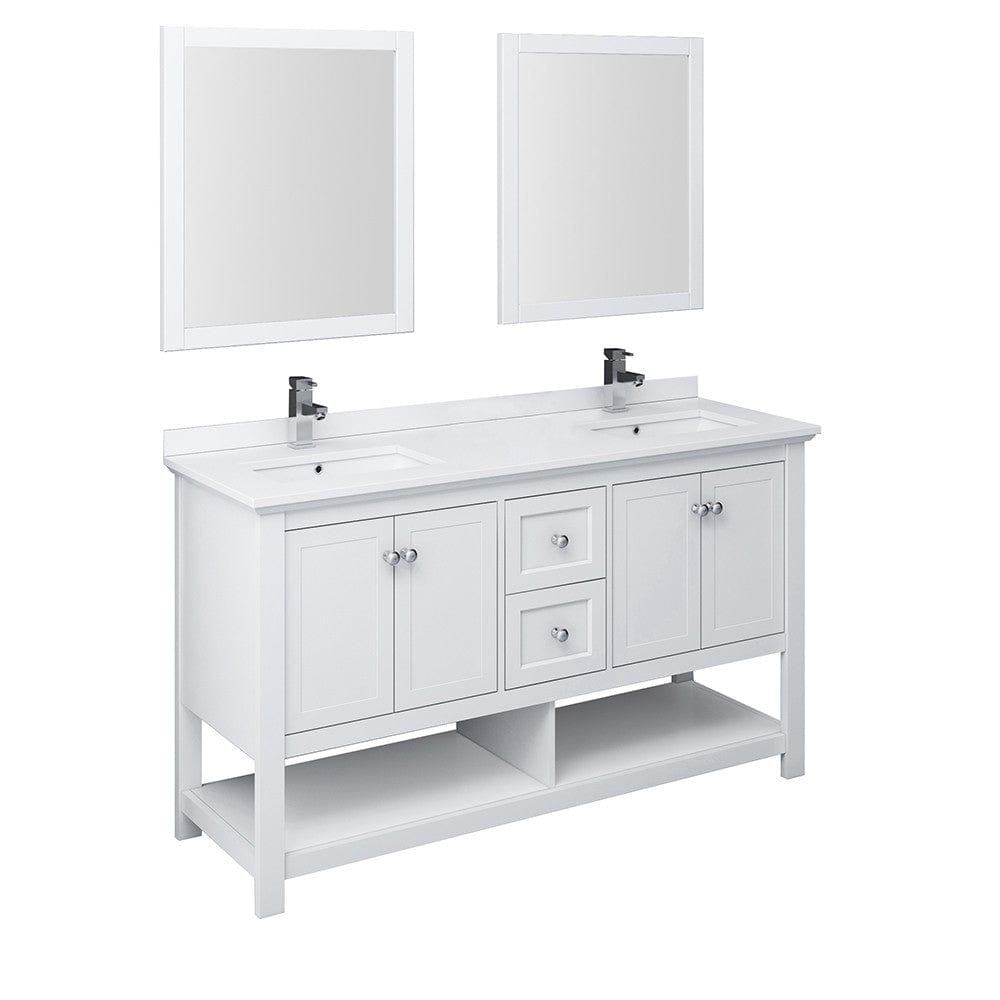 72 inch white vanity 