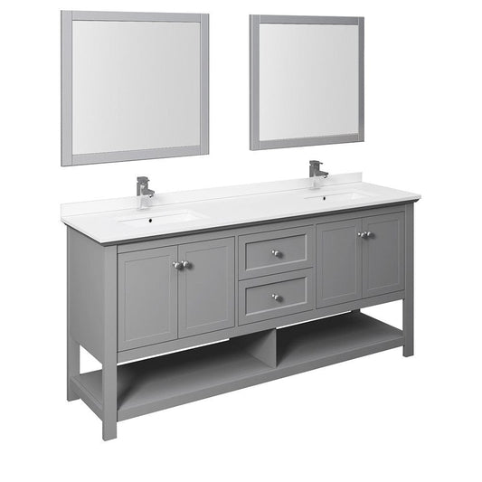 Freestanding 72 in bathroom vanity