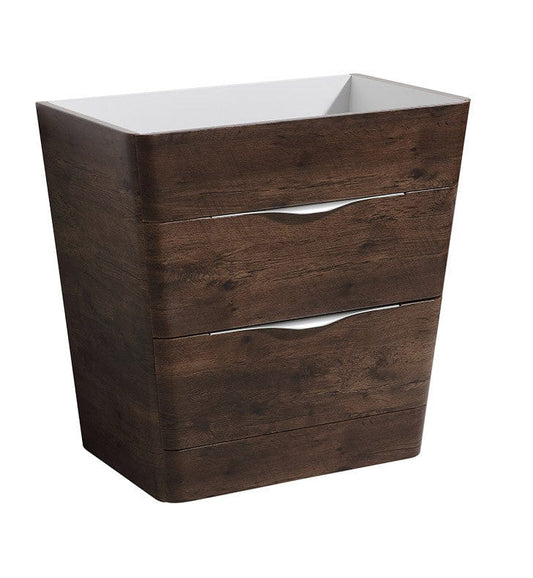 Fresca Milano 32" Rosewood Modern Bathroom Cabinet