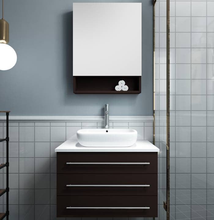 espresso bathroom vanity