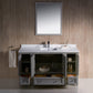 Fresca Oxford 54 Gray Traditional Bathroom Vanity
