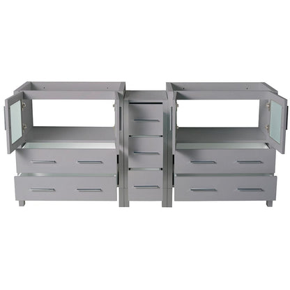 Fresca Torino 72 Gray Modern Bathroom Cabinets