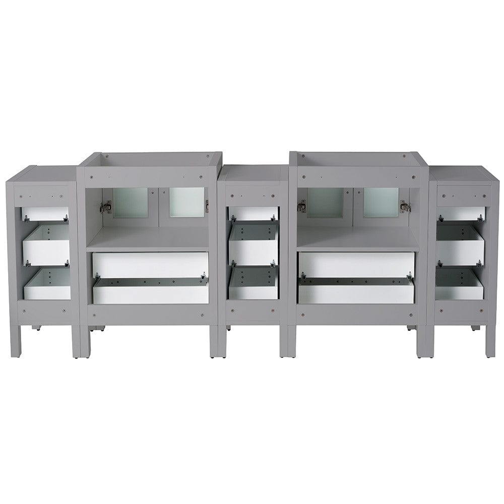 Fresca Torino 72 Gray Modern Bathroom Cabinets