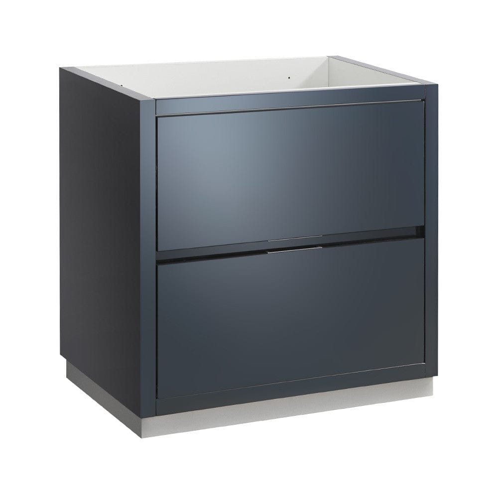 Fresca Valencia 30 Dark Slate Gray Free Standing Modern Bathroom Cabinet