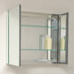 Fresca Vista White Modern Bathroom Vanity w/ Medicine Cabinet